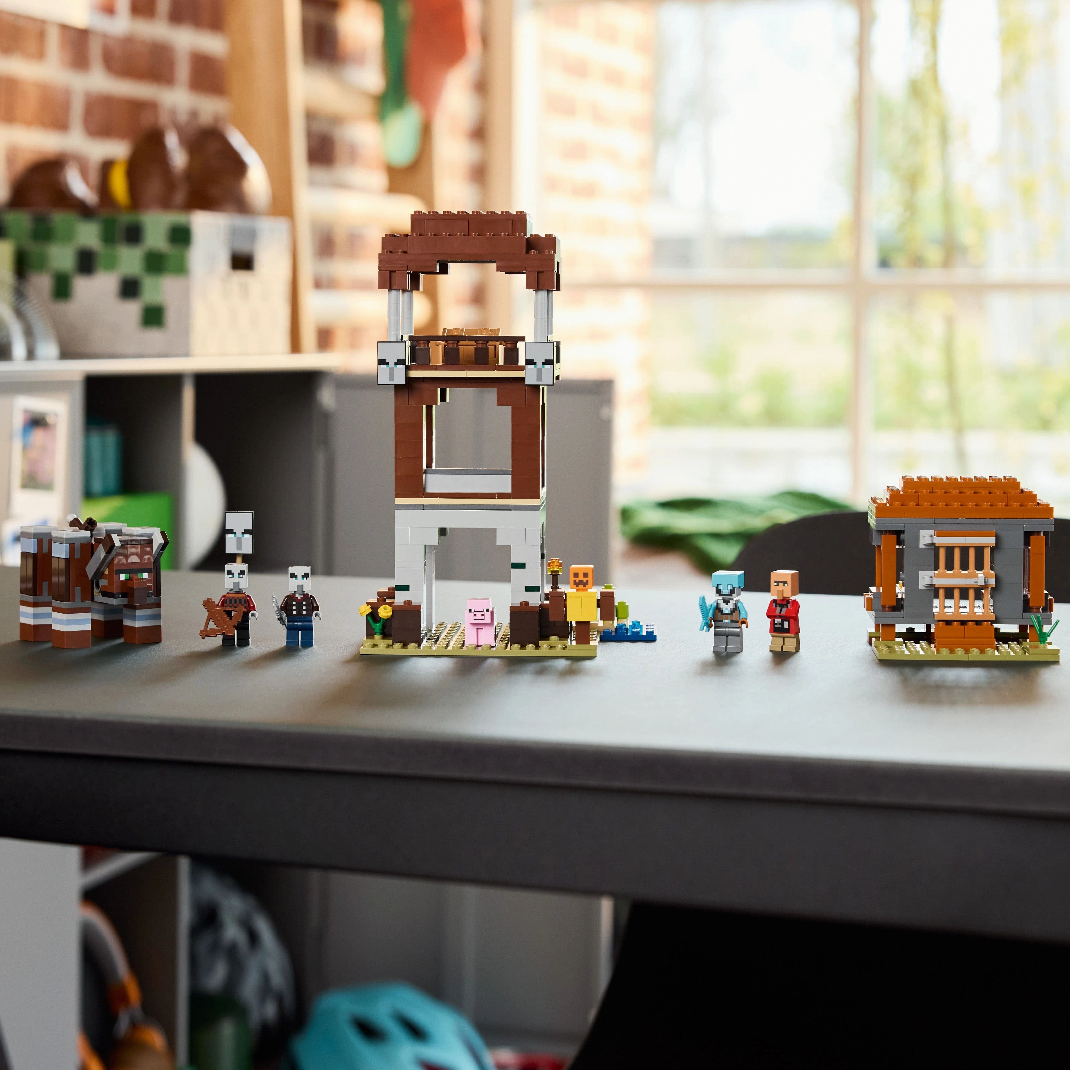 Lego Minecraft 21278 The Pillager Outpost and Ravager for Ages 9 & Up