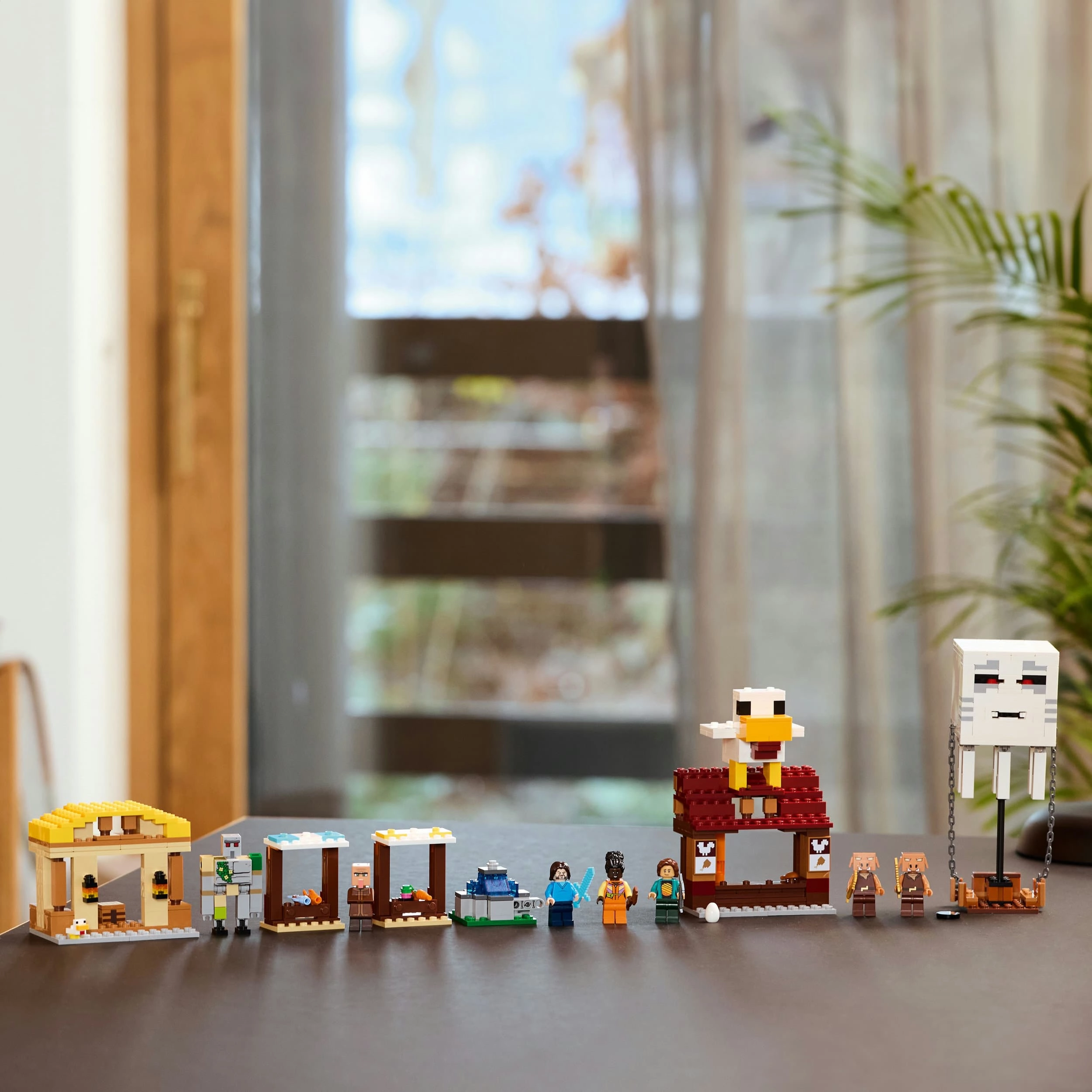 Lego Minecraft Movie 21273 The Ghast Balloon Village Attack Ages 10 