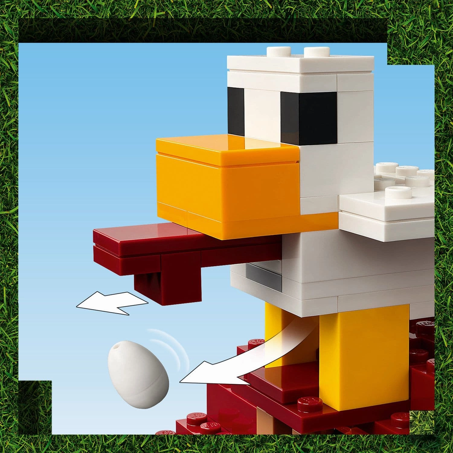 Lego Minecraft Movie 21273 The Ghast Balloon Village Attack Ages 10 