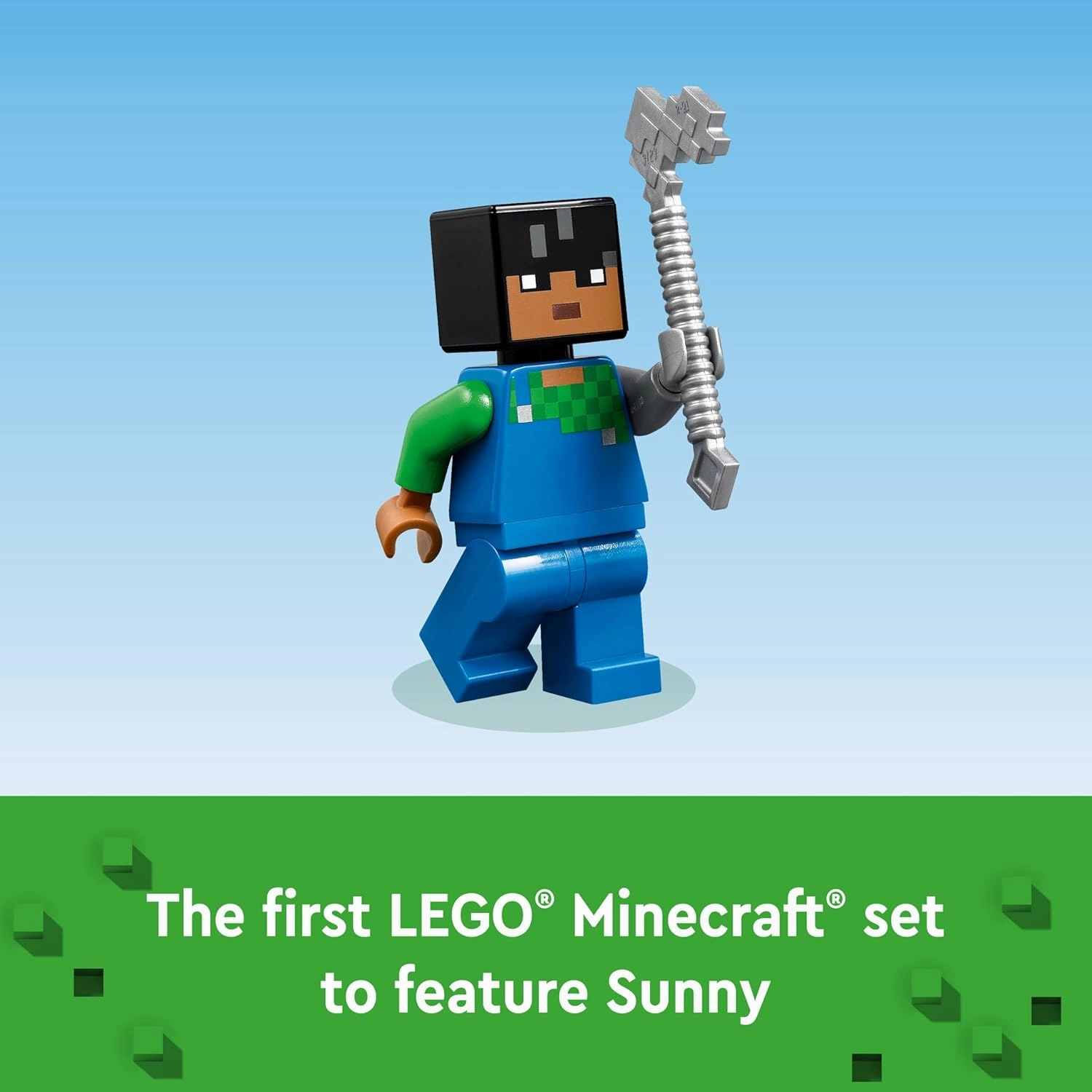 LEGO Minecraft The Cherry Blossom Garden Toy Playset Kit for Ages 8 