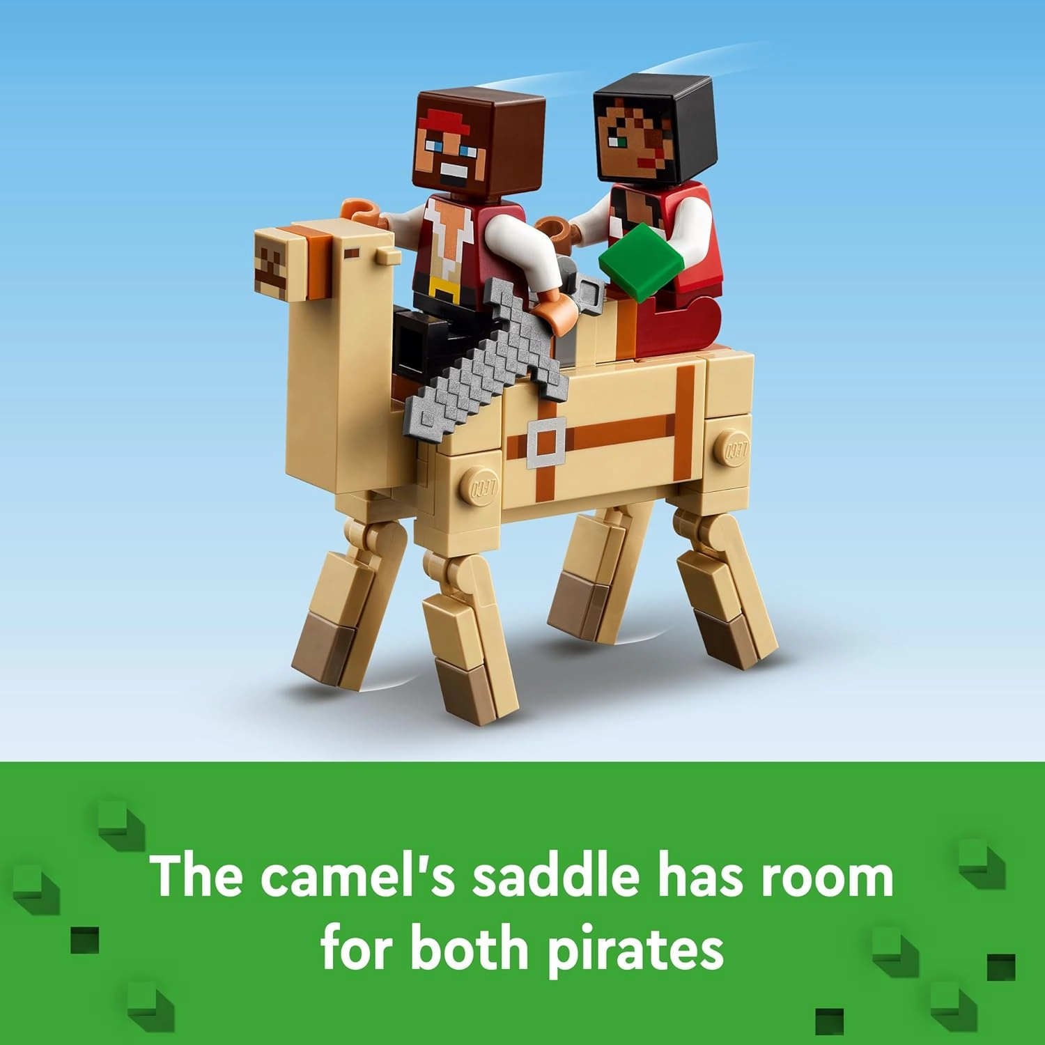 LEGO Minecraft The Pirate Ship Voyage Boat Playset Kit for Ages 8 