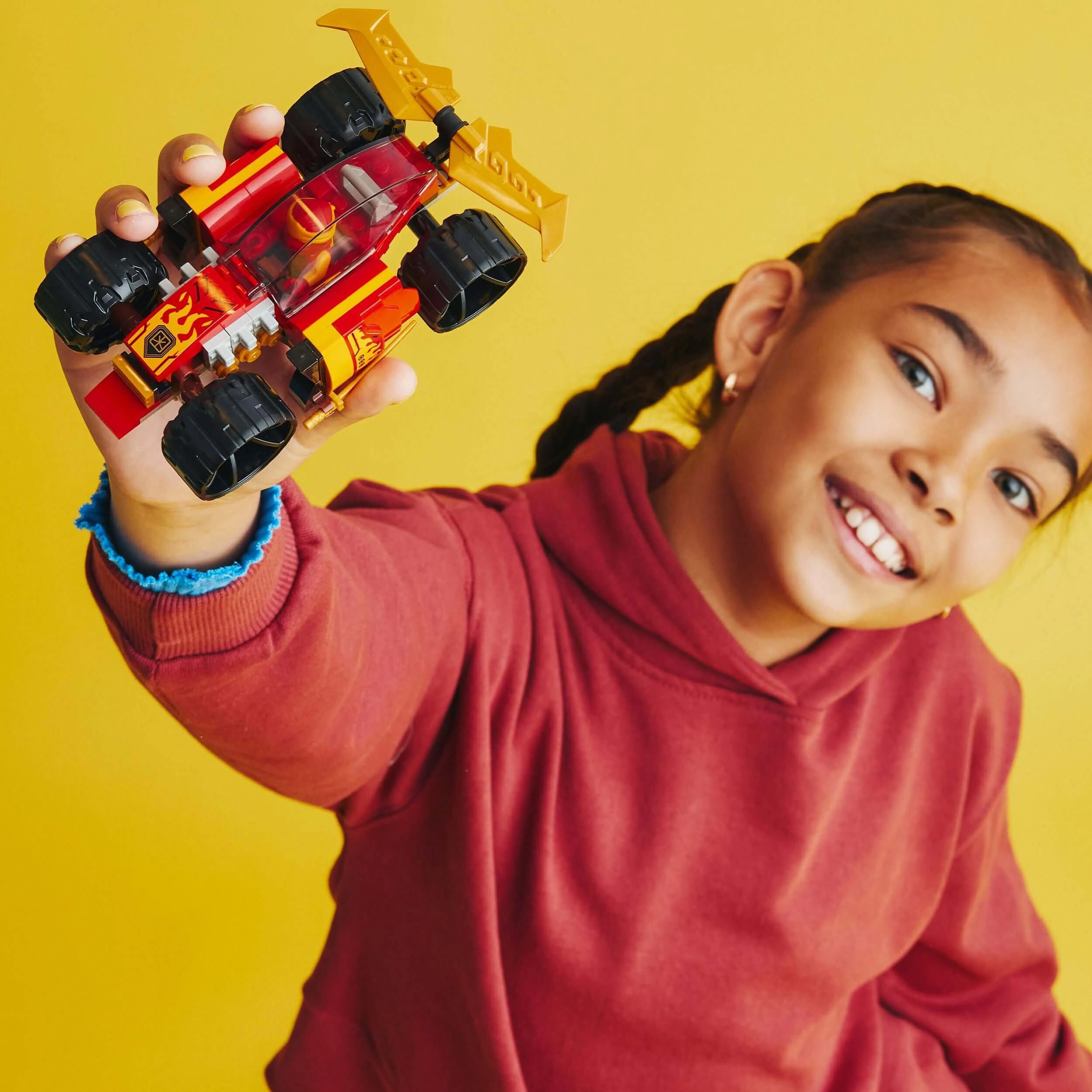 Lego Ninjago 71780 Kais Ninja Race Car EVO for Children Ages 6 and Up