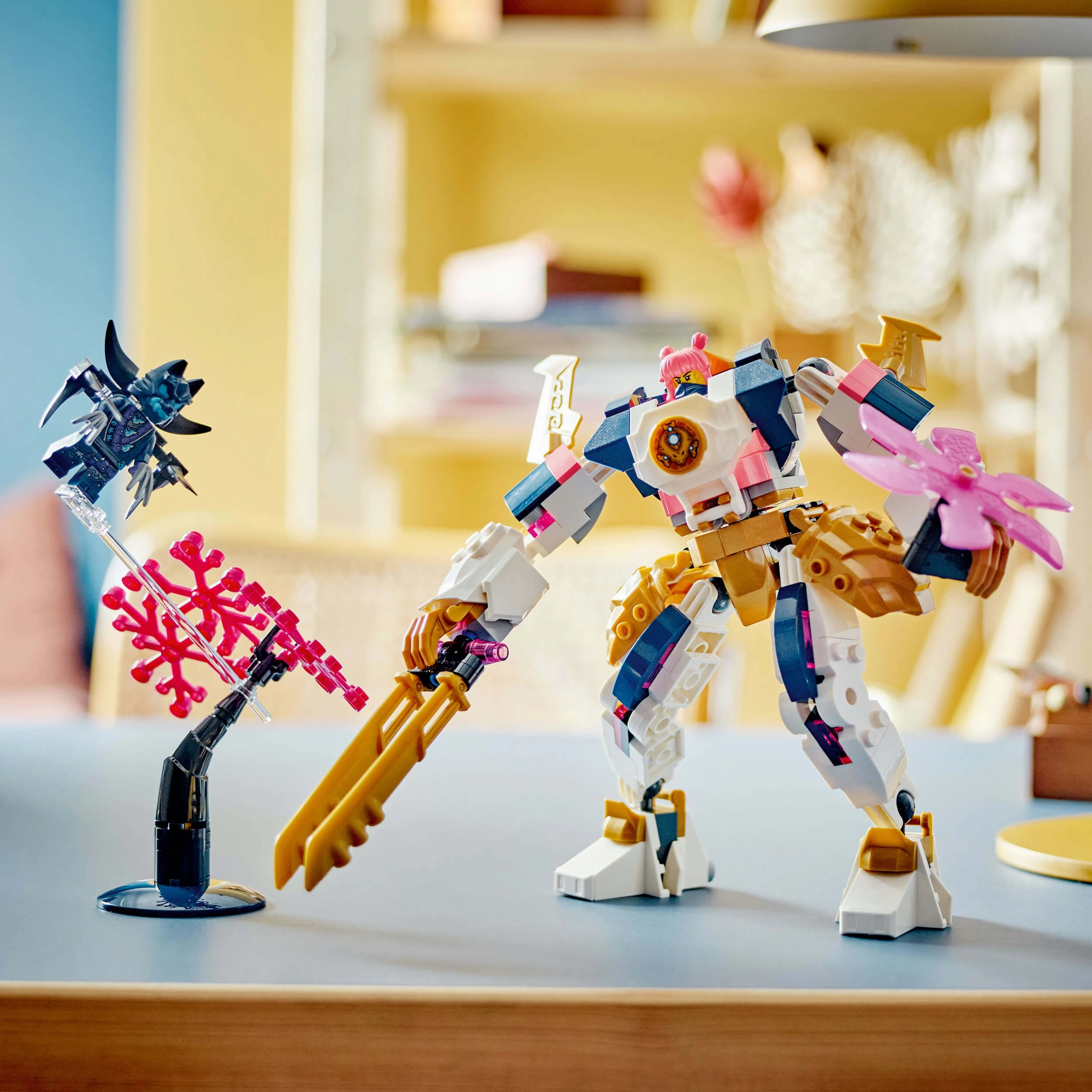 Lego Ninjago 71807 Sora's Elemental Tech Mech Playset for Ages 7 & Up