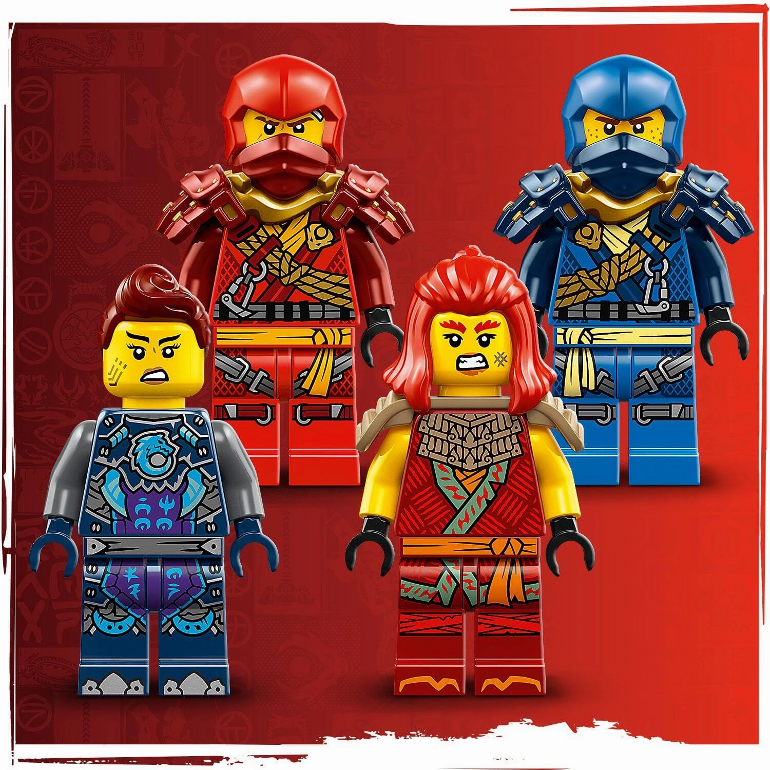 Lego Ninjago 71812 Kai's Ninja Climber Mech Playset for Ages 9 and Up