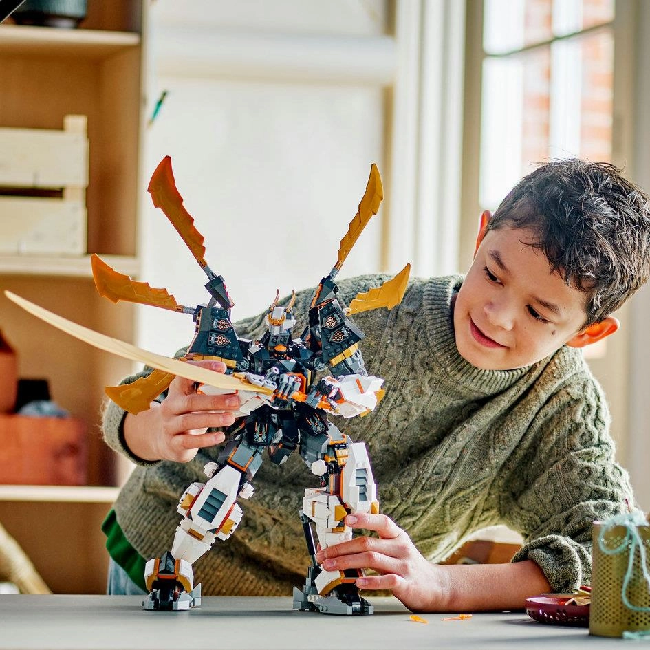 Lego Ninjago 71821 Cole's Titan Dragon Mech Playset for Ages 12 and Up