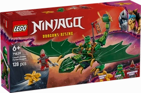 Lego Ninjago 71829 Lloyd's Green Forest Dragon Playset for Ages 6 & Up