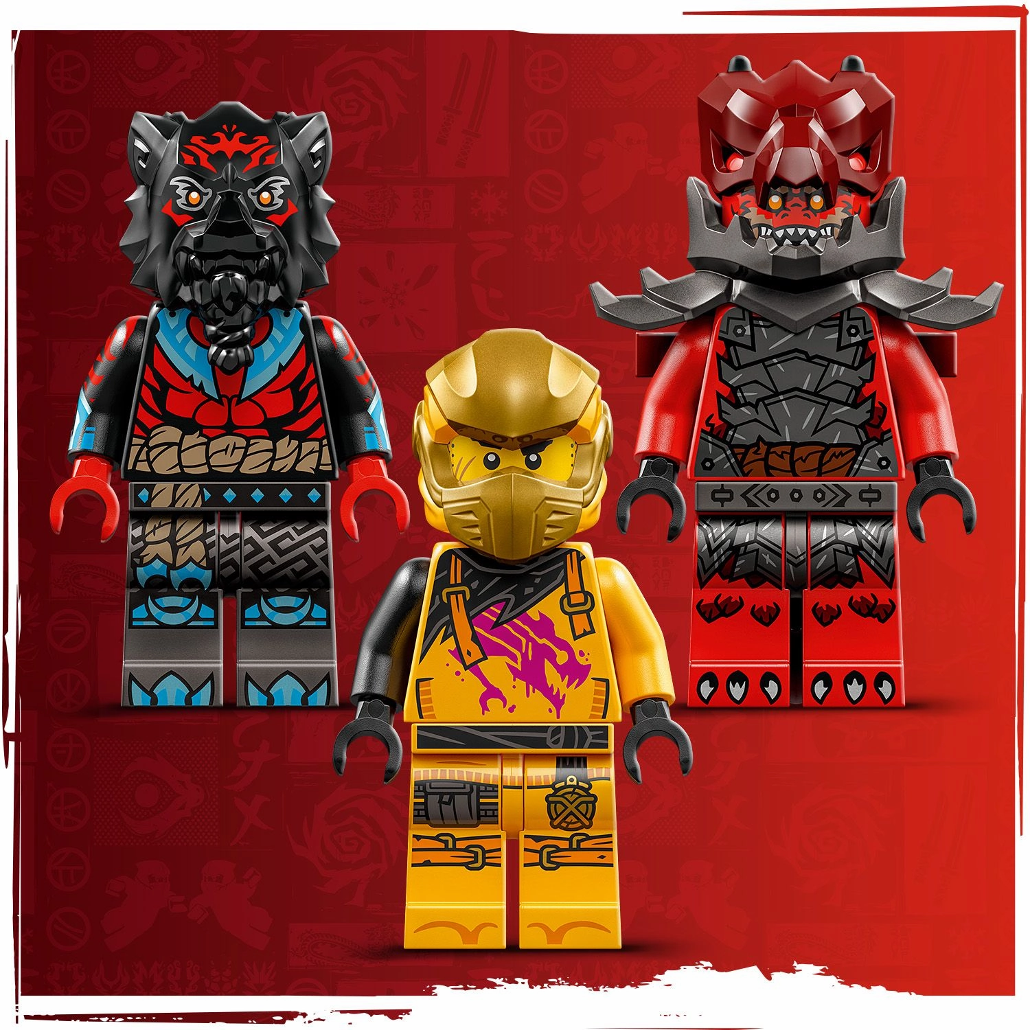 Lego Ninjago 71833 Ras and Arin's Super Storm Jet Playset for Ages 8 