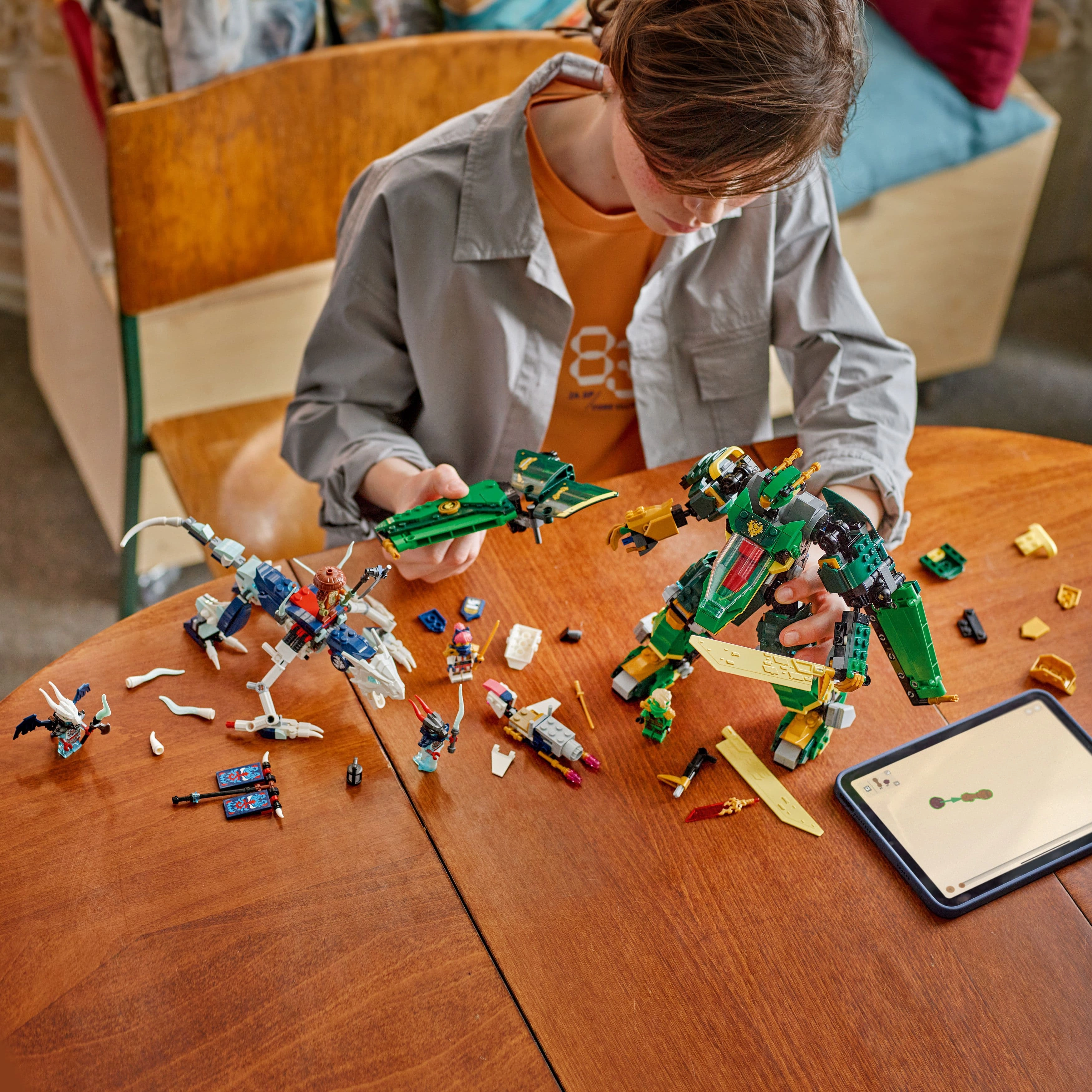 Lego Ninjago 71845 Lloyds Jet Mech Buildable Playset for Age 9 and Up