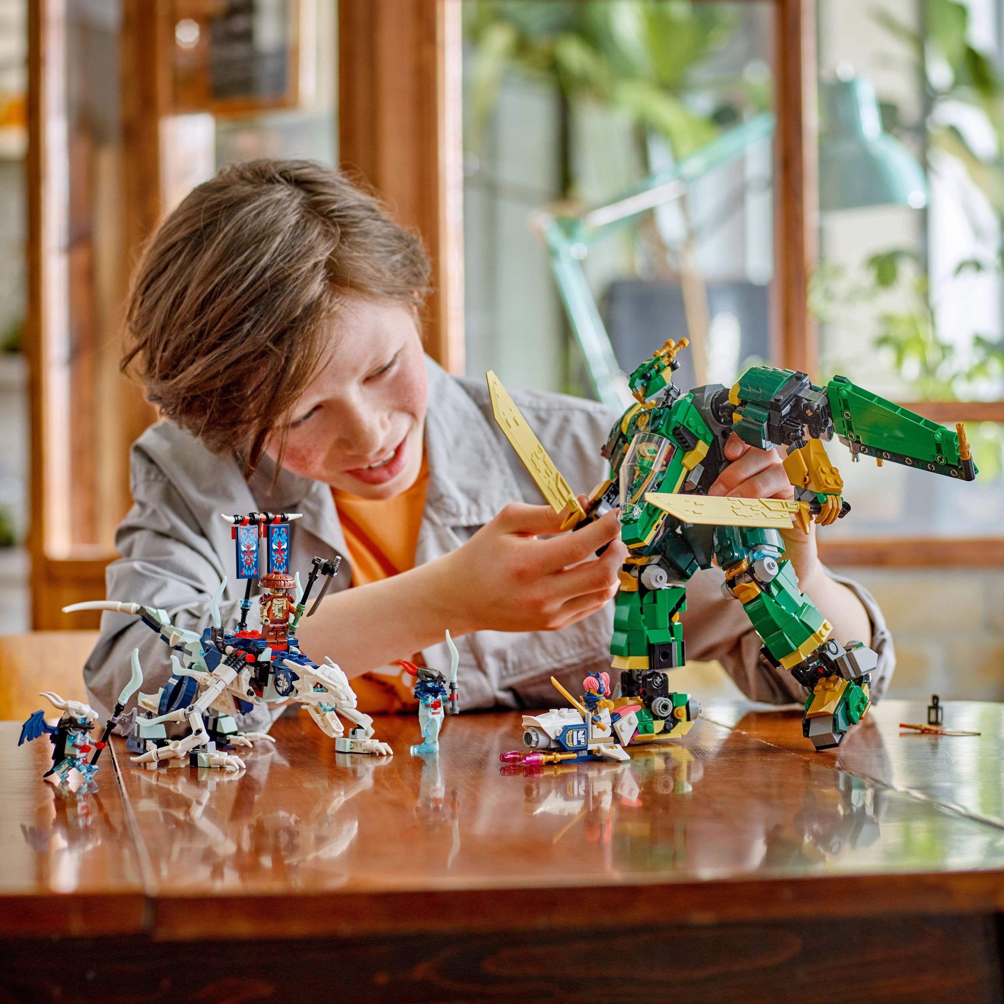 Lego Ninjago 71845 Lloyds Jet Mech Buildable Playset for Age 9 and Up