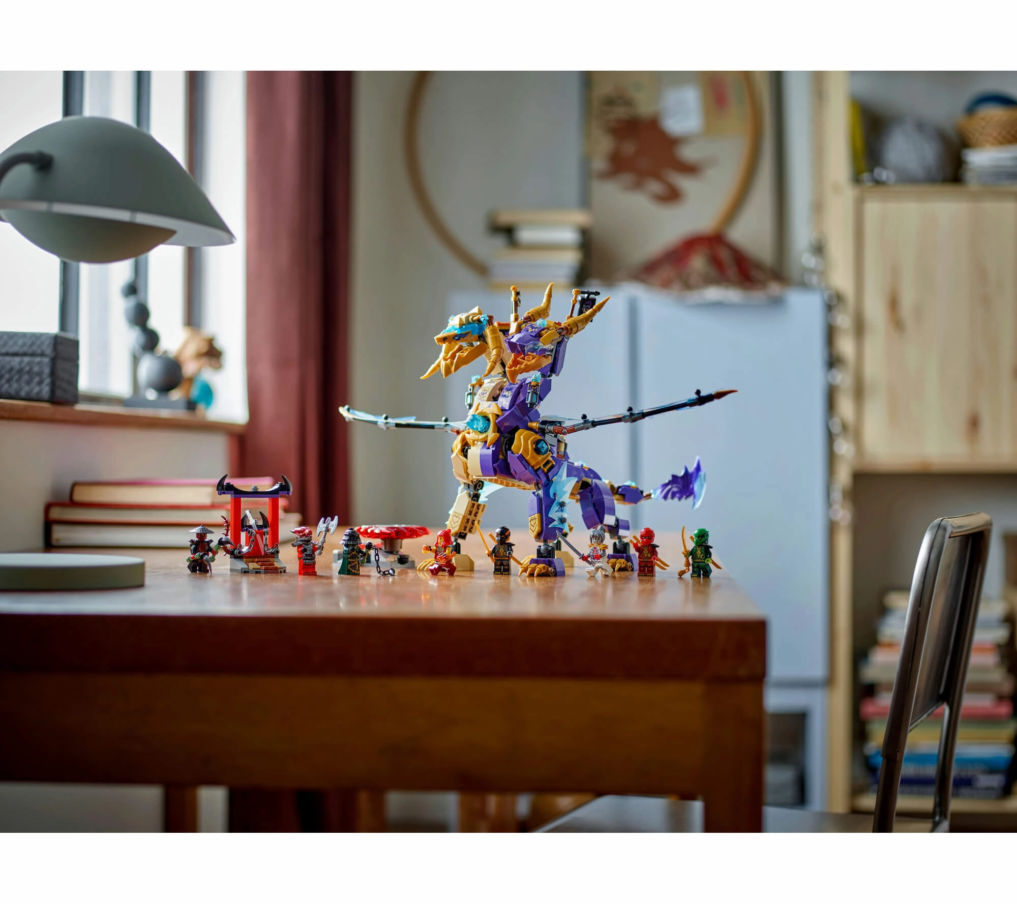 LEGO NINJAGO Arc Dragon of Focus Ninja Toy Set 71836 - 869 Pieces