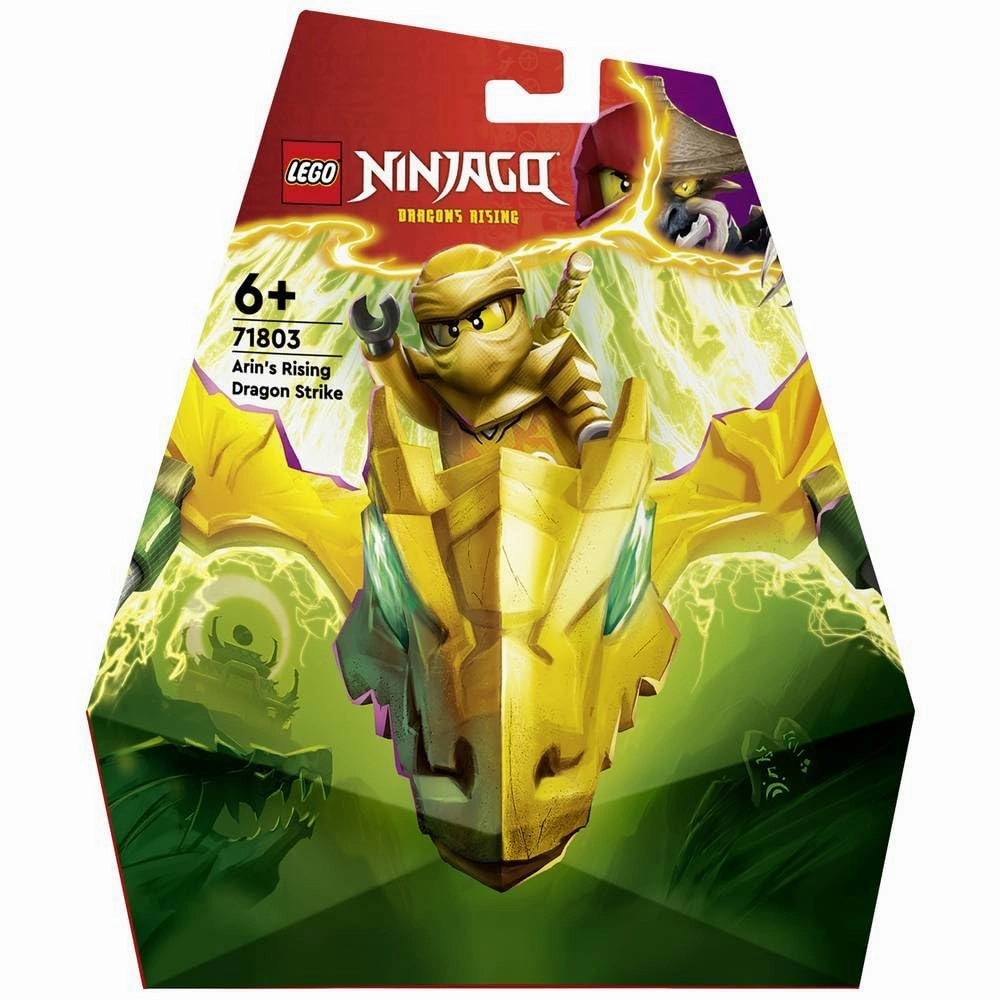 LEGO Ninjago Arins Rising Dragon Strike Building Kit For Ages 6 
