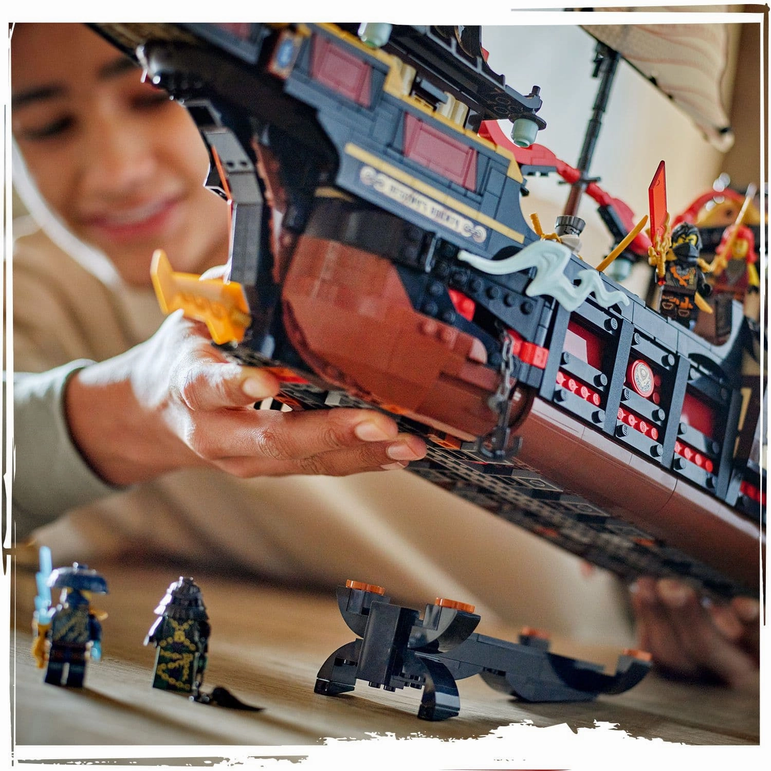 Lego Ninjago Dragons Rising 71848 The Temple Bounty for Ages 14 and Up