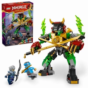LEGO Ninjago Lloyds Elemental Power Mech Toy Set Building Kit for Ages 7 