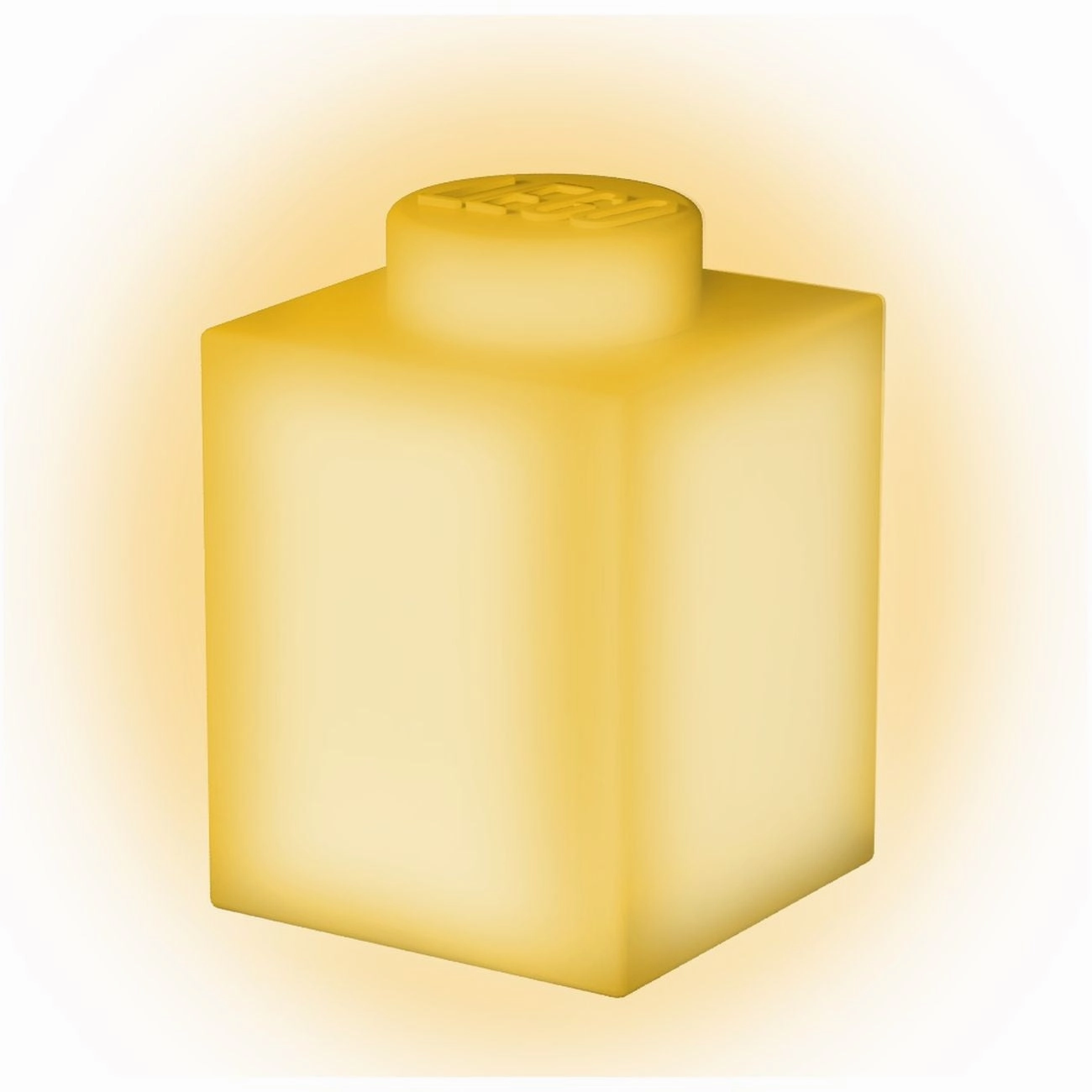 LEGO Silicone Nitelite Brick Yellow