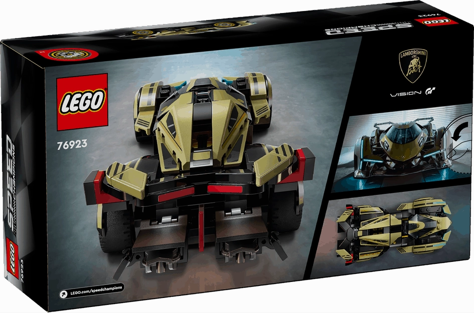 Lego Speed Champions 76923 Lamborghini Lambo V12 Vision Gran Turismo
