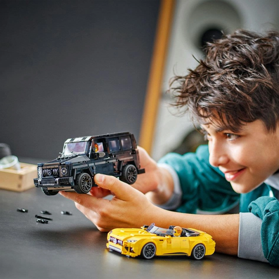 Lego Speed Champions 76924 Mercedes-AMG G 63 & Mercedes SL 63 Ages 10 