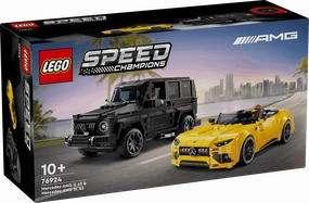Lego Speed Champions 76924 Mercedes-AMG G 63 & Mercedes SL 63 Ages 10 