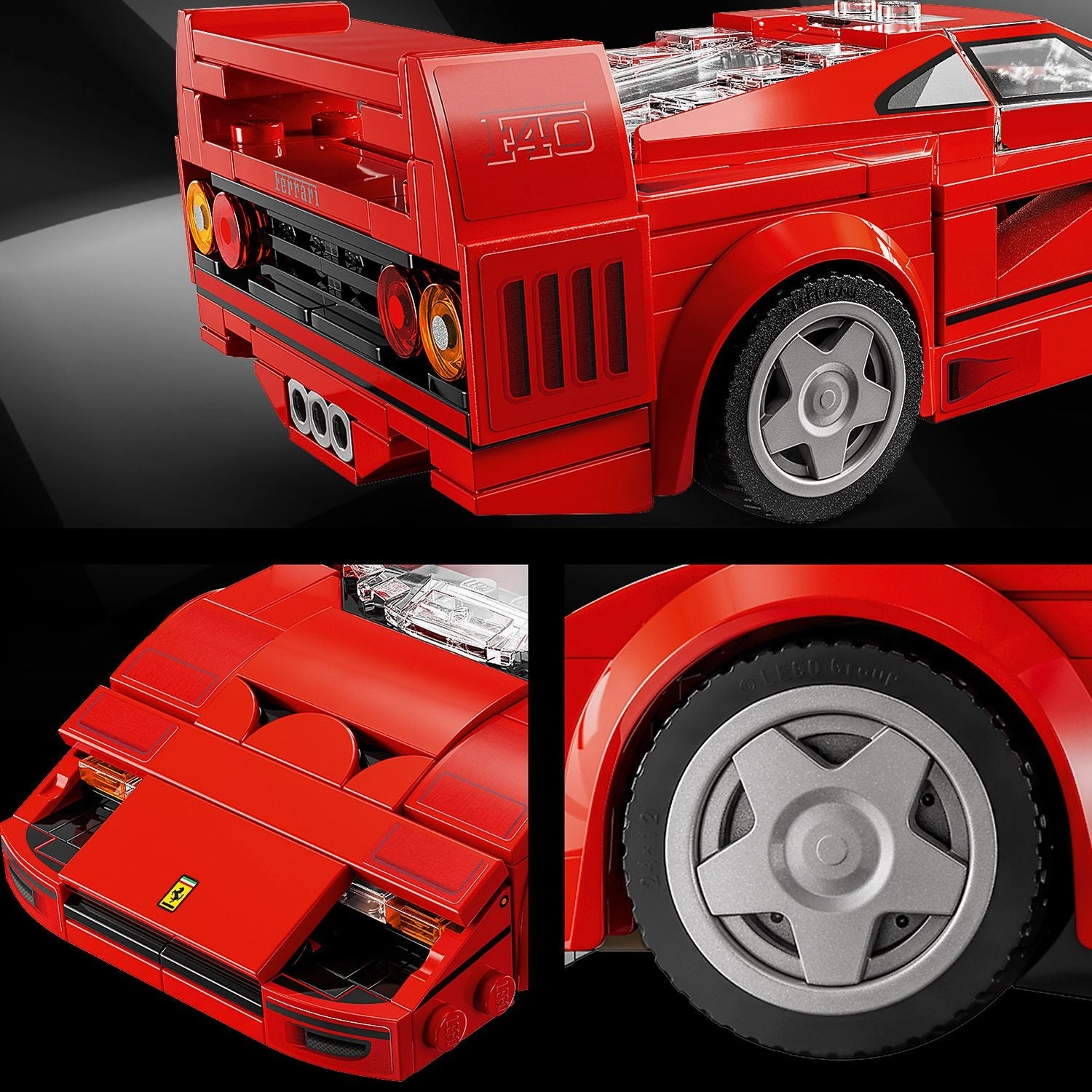 LEGO Speed Champions 76934 Ferrari F40 Supercar Playset for Ages 9 