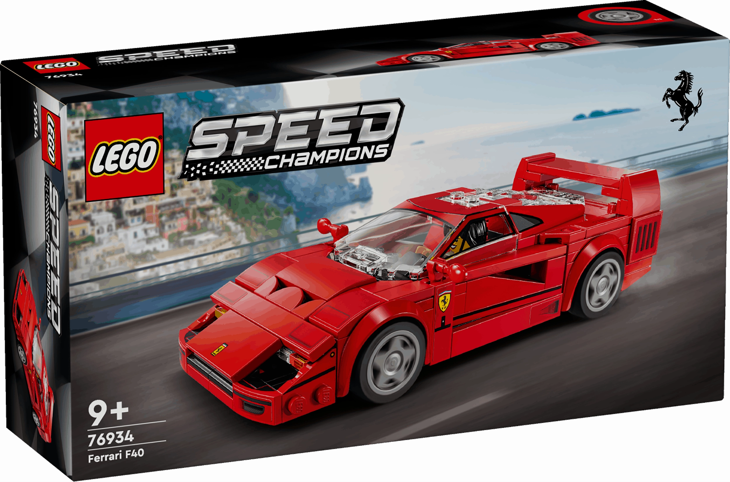 LEGO Speed Champions 76934 Ferrari F40 Supercar Playset for Ages 9 