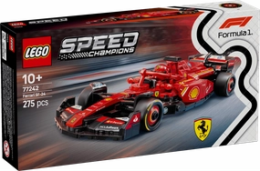 Lego Speed Champions 77242 Ferrari SF-24 F1 Race Car for Ages 10 & Up