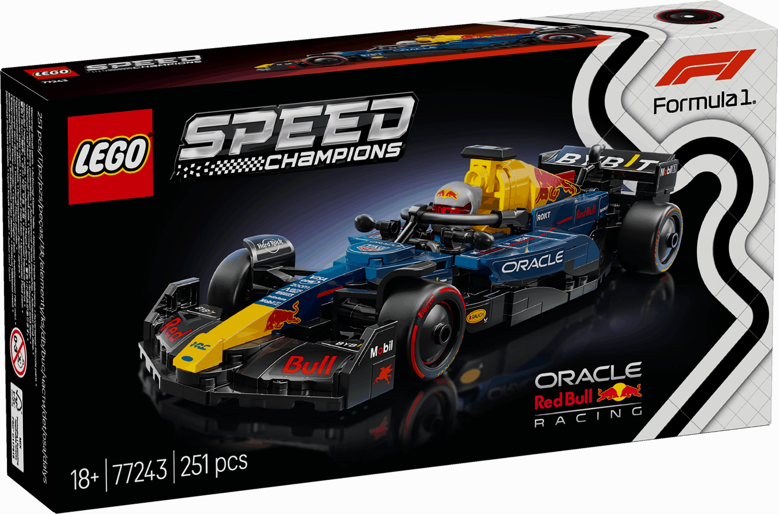 Lego Speed Champions 77243 Oracle Red Bull Racing RB20 F1 Race Car 18 