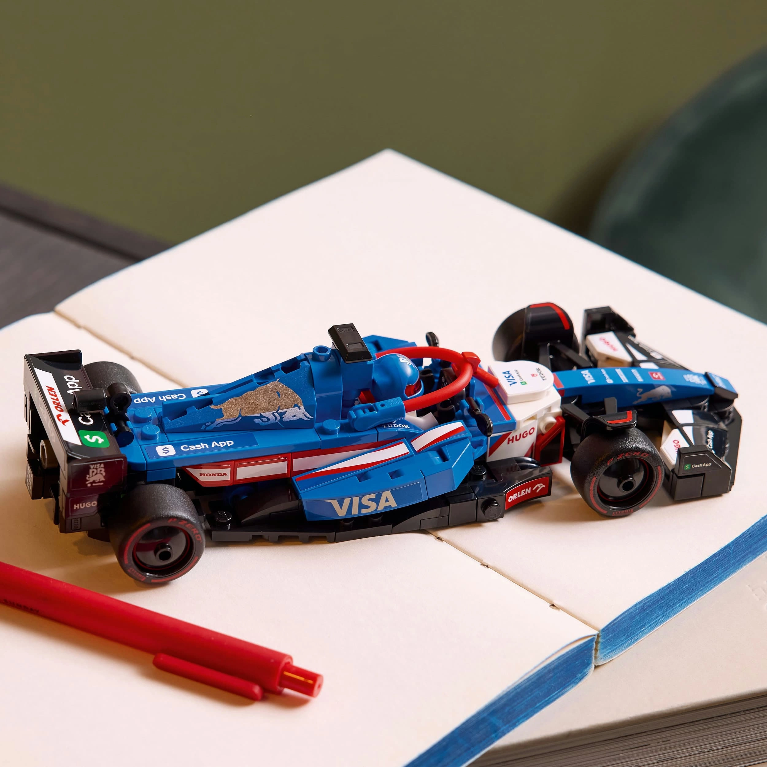Lego Speed Champions 77246 Visa Cash App RB VCARB 01 F1 Race Car 18 