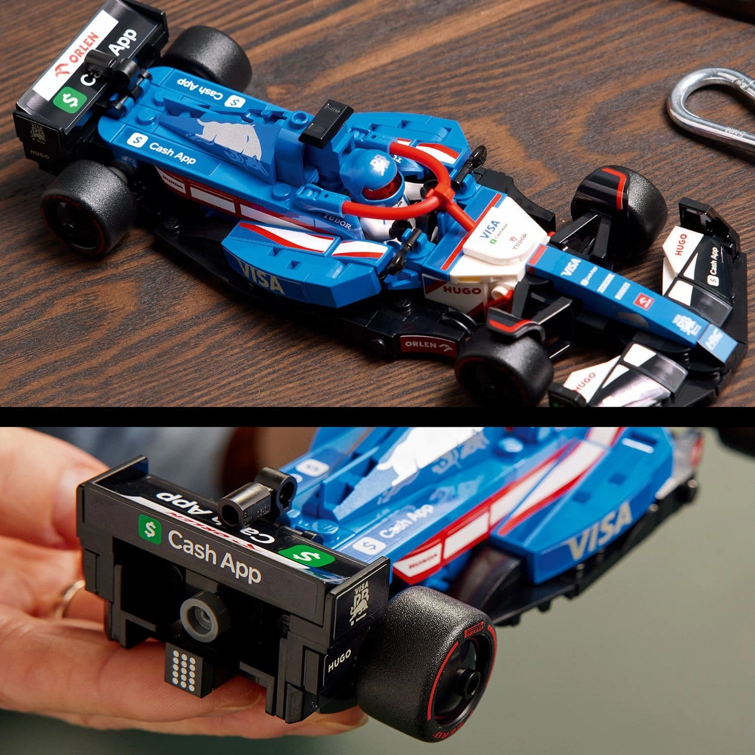 Lego Speed Champions 77246 Visa Cash App RB VCARB 01 F1 Race Car 18 