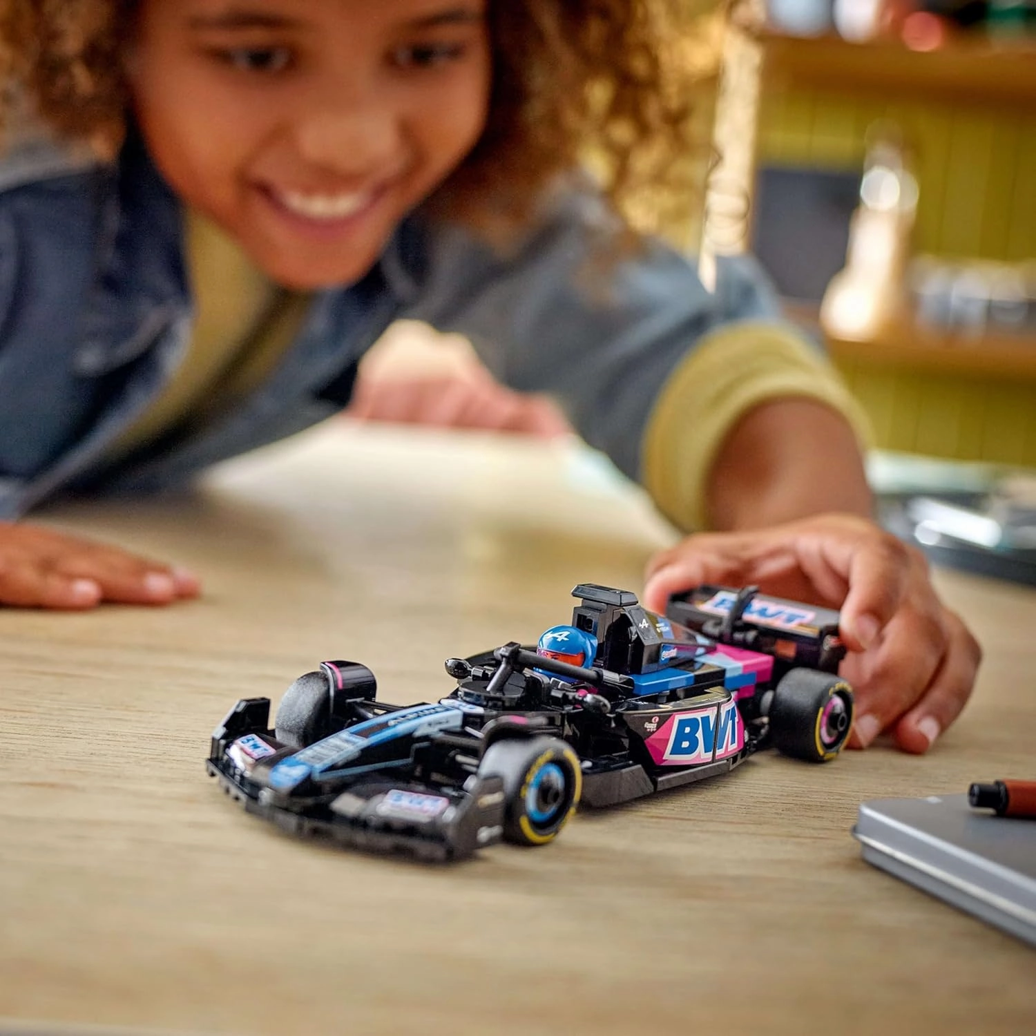 LEGO Speed Champions BWT Alpine F1 Team A524 Race Car Building Kit For Ages 10 