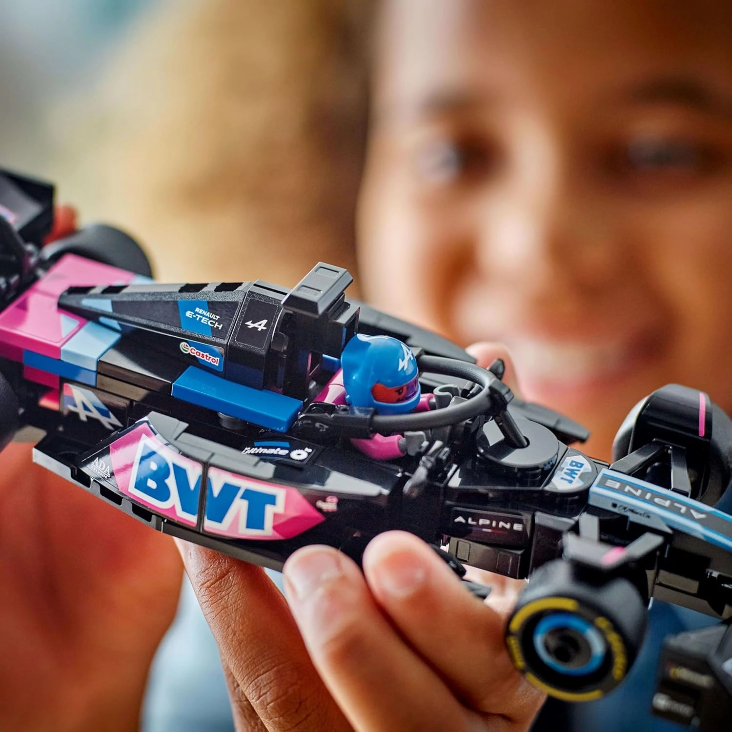 LEGO Speed Champions BWT Alpine F1 Team A524 Race Car Building Kit For Ages 10 