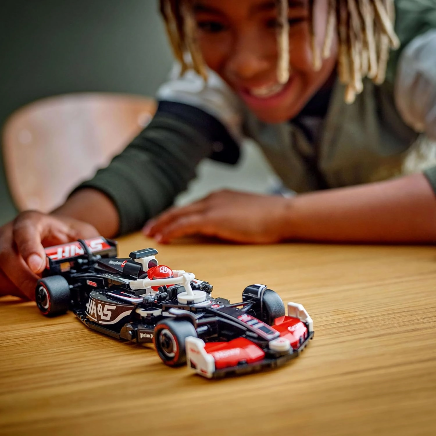 LEGO Speed Champions MoneyGram Haas F1 Team VF-24 Race Car Building Kit For Ages 10 