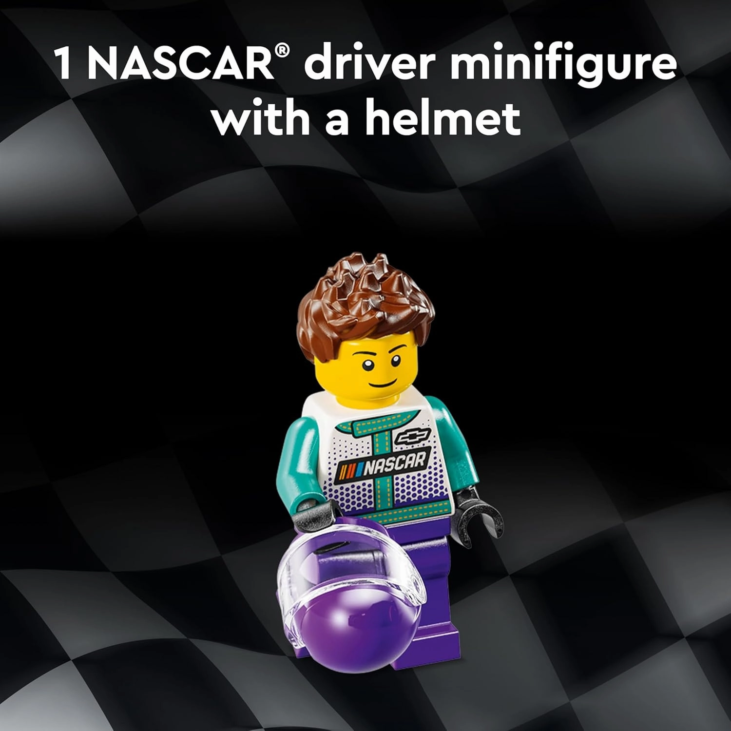 LEGO Speed Champions NASCAR Next Gen Chevrolet Camaro Vehicle Building Kit For Ages 9 