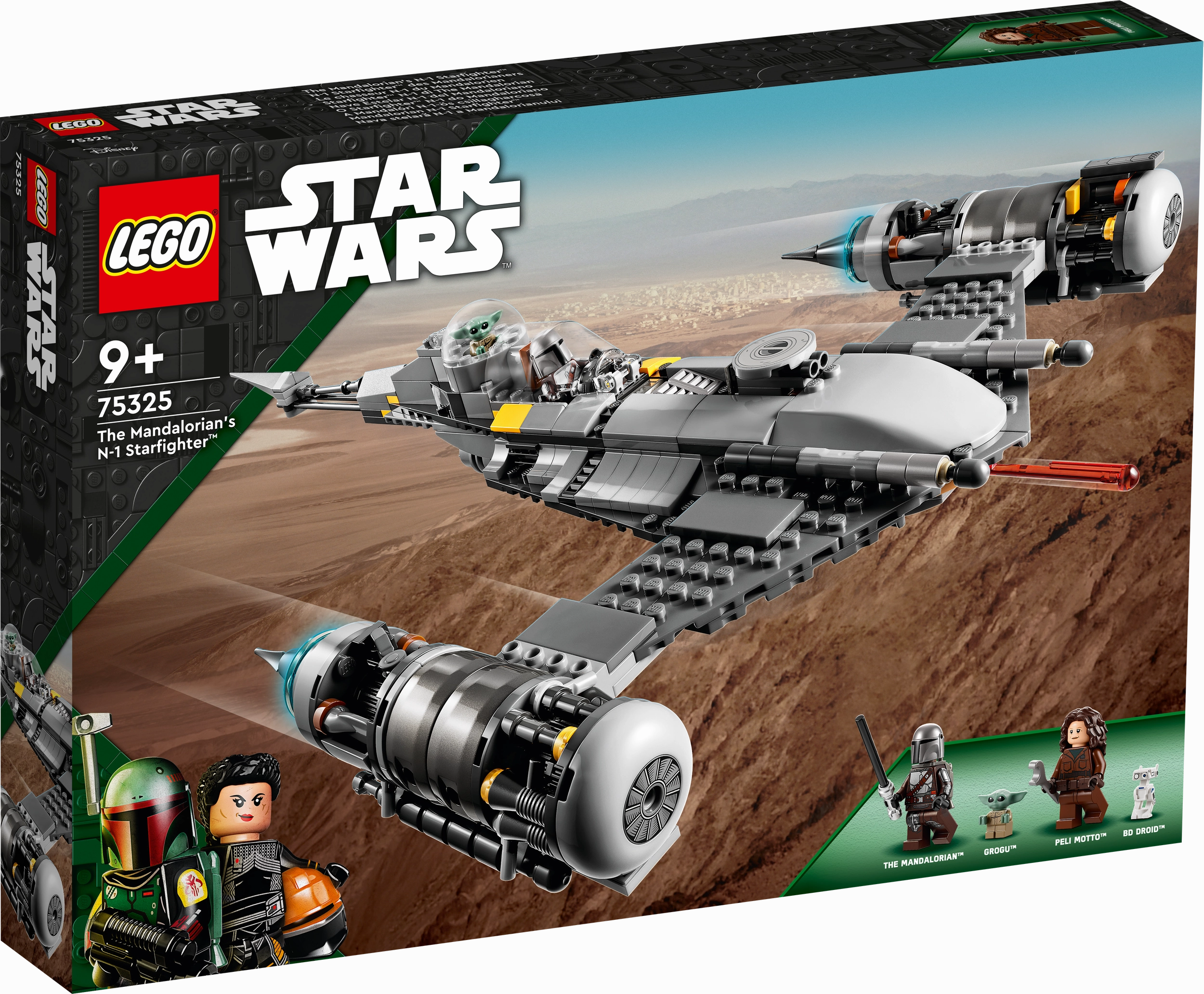 Lego Star Wars 75325 The Mandalorians N-1 Starfighter for Ages 9 & Up