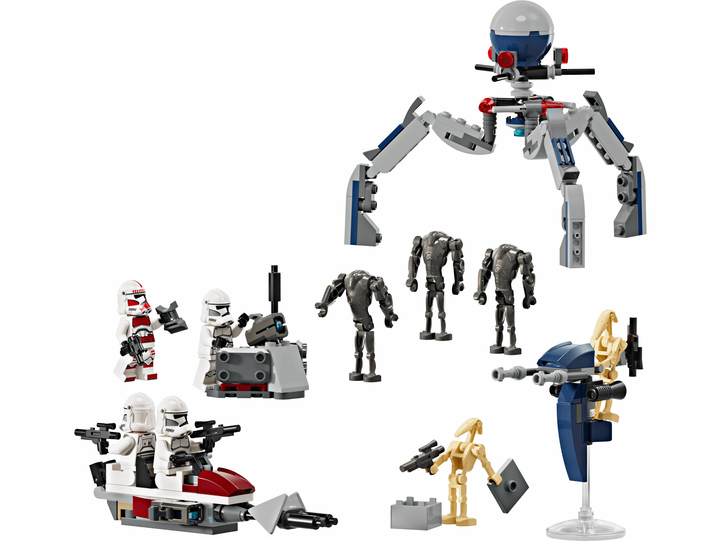LEGO Star Wars Clone Trooper & Battle Droid Battle Pack 75372 - 215 Pieces