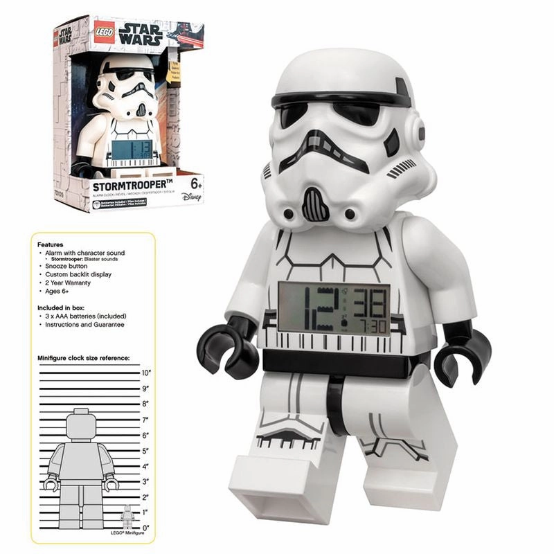 LEGO Star Wars Stormtrooper Alarm Clock