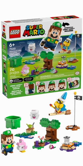 LEGO Super Mario Adventures with Interactive LEGO Luigi Set 71440