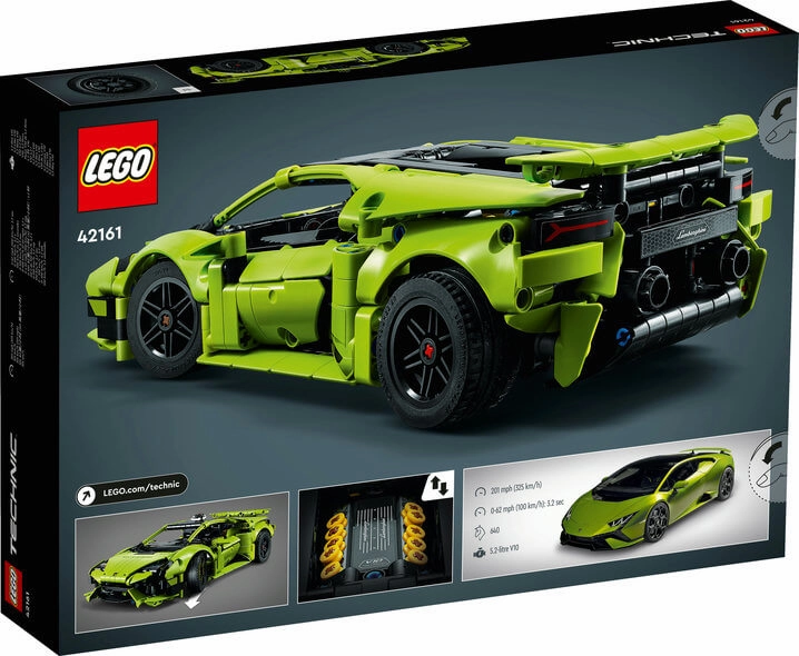 Lego Technic 42161 Lamborghini Huracn Tecnica Model for Ages 9 and Up