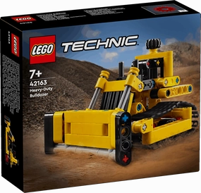 Lego Technic 42163 Heavy-Duty Bulldozer Toy Playset for Ages 7 and Up