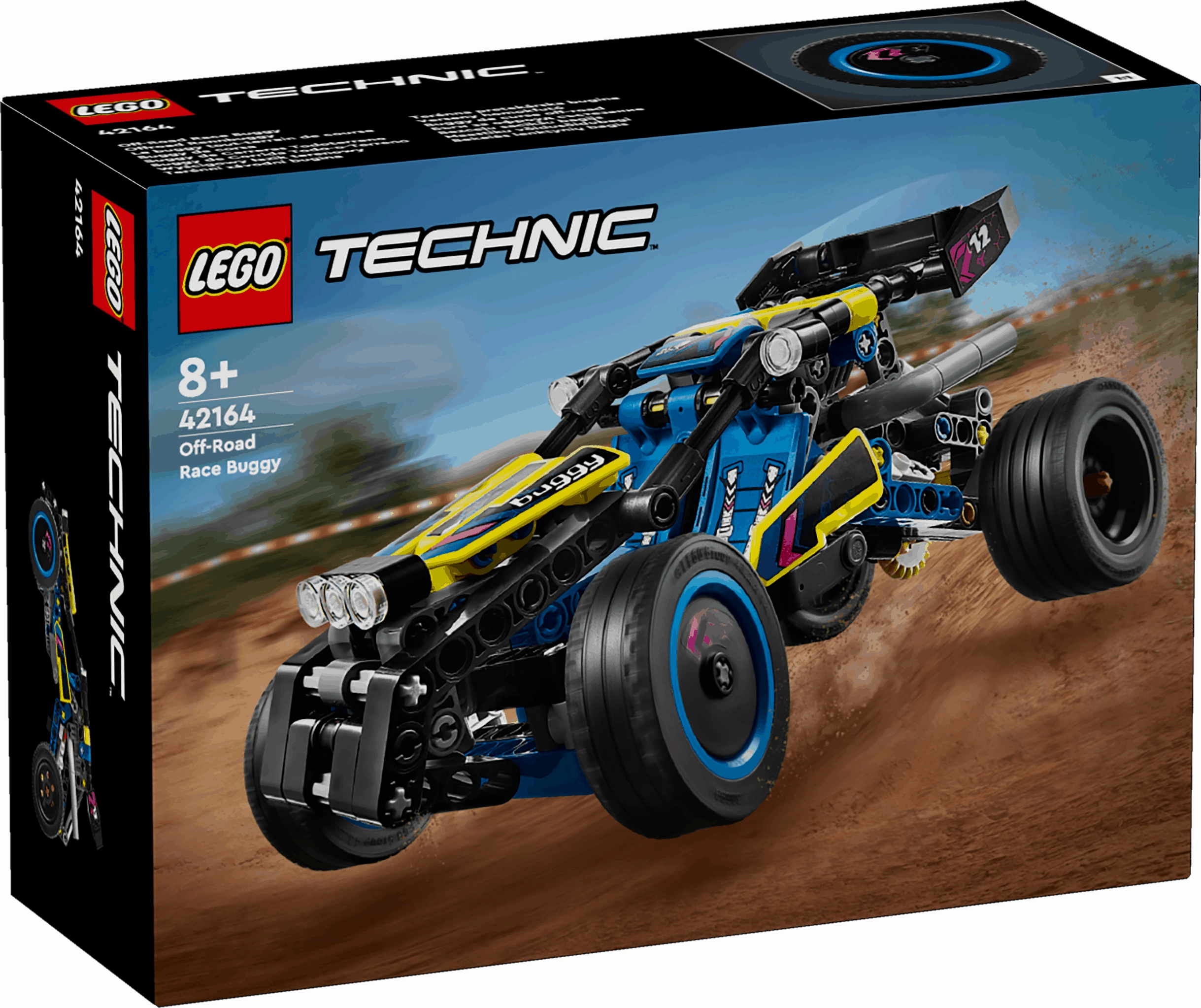 Lego Technic 42164 Off-Road Race Buggy Toy Playset for Ages 8 and Up
