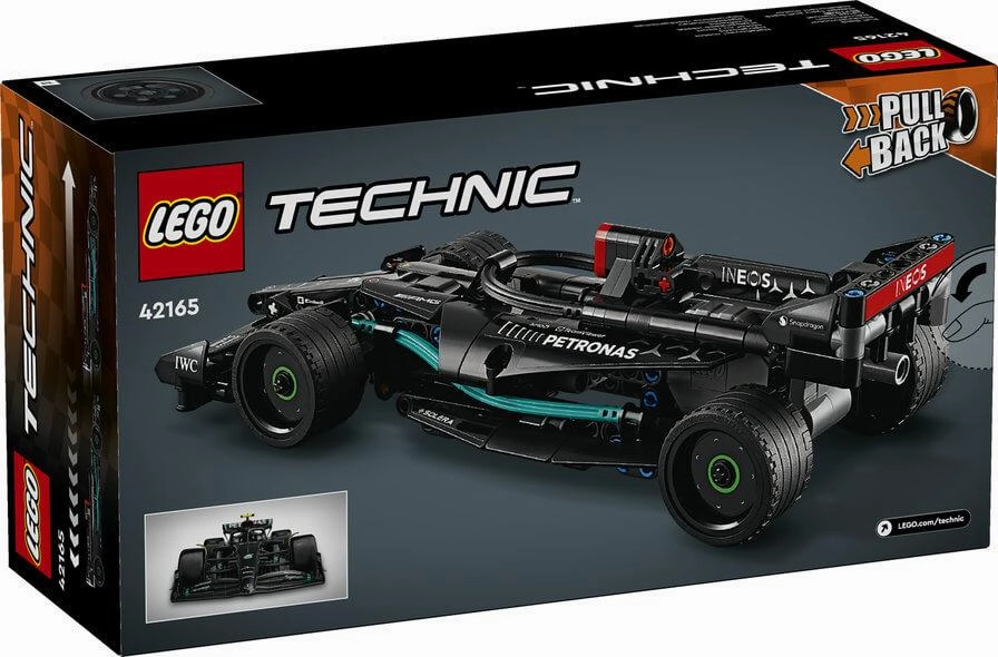 Lego Technic 42165 Mercedes-AMG F1 W14 Pull-Back Model for Ages 7 & Up