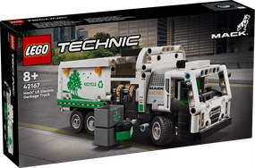 Lego Technic 42167 Mack Electric Garbage Truck Model for Ages 8 and Up