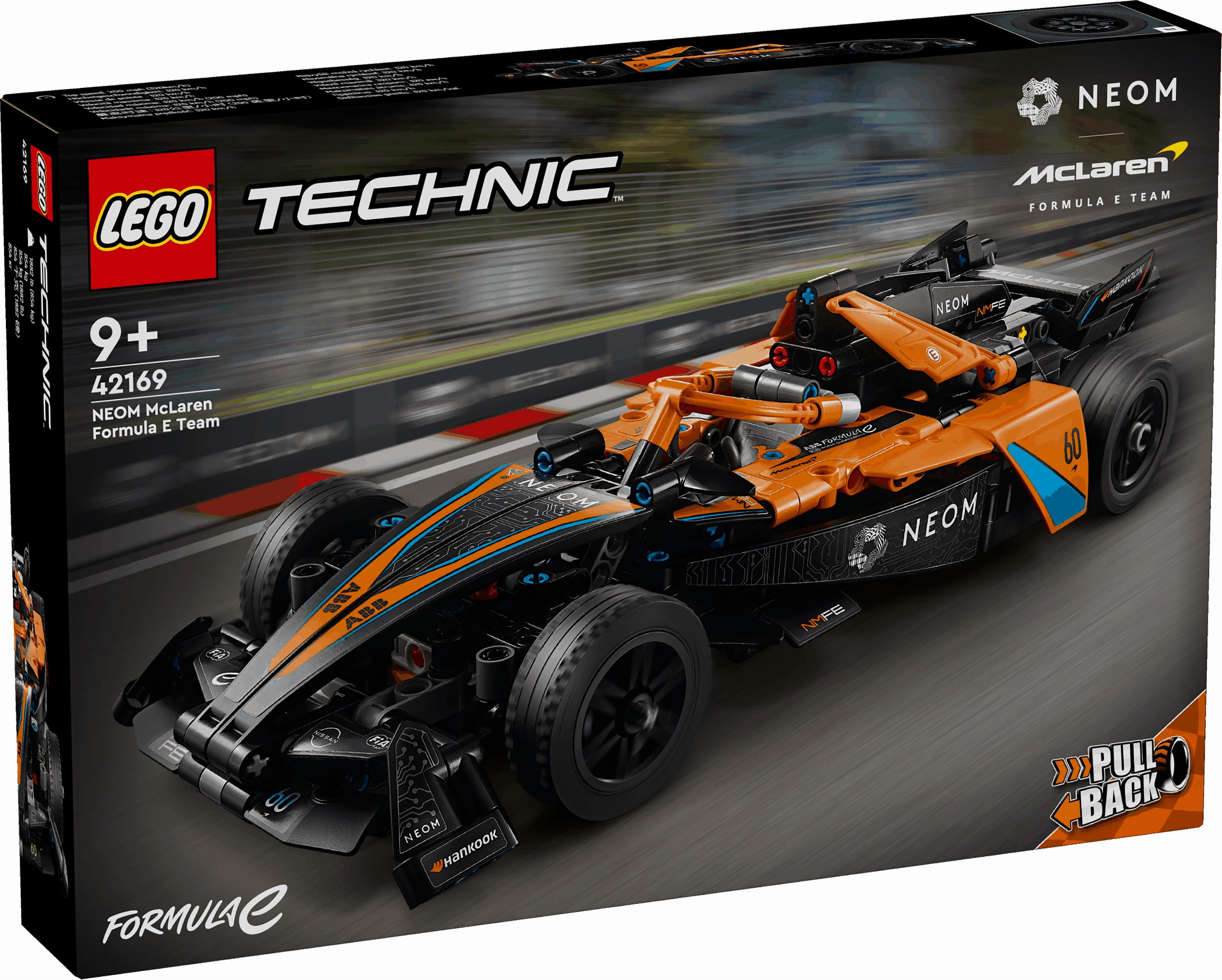 Lego Technic 42169 NEOM McLaren Formula E Race Car for Ages 9 and Up