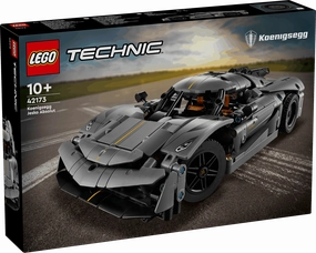 LEGO Technic 42173 Koenigsegg Jesko Absolut Grey Hypercar for Ages 10 