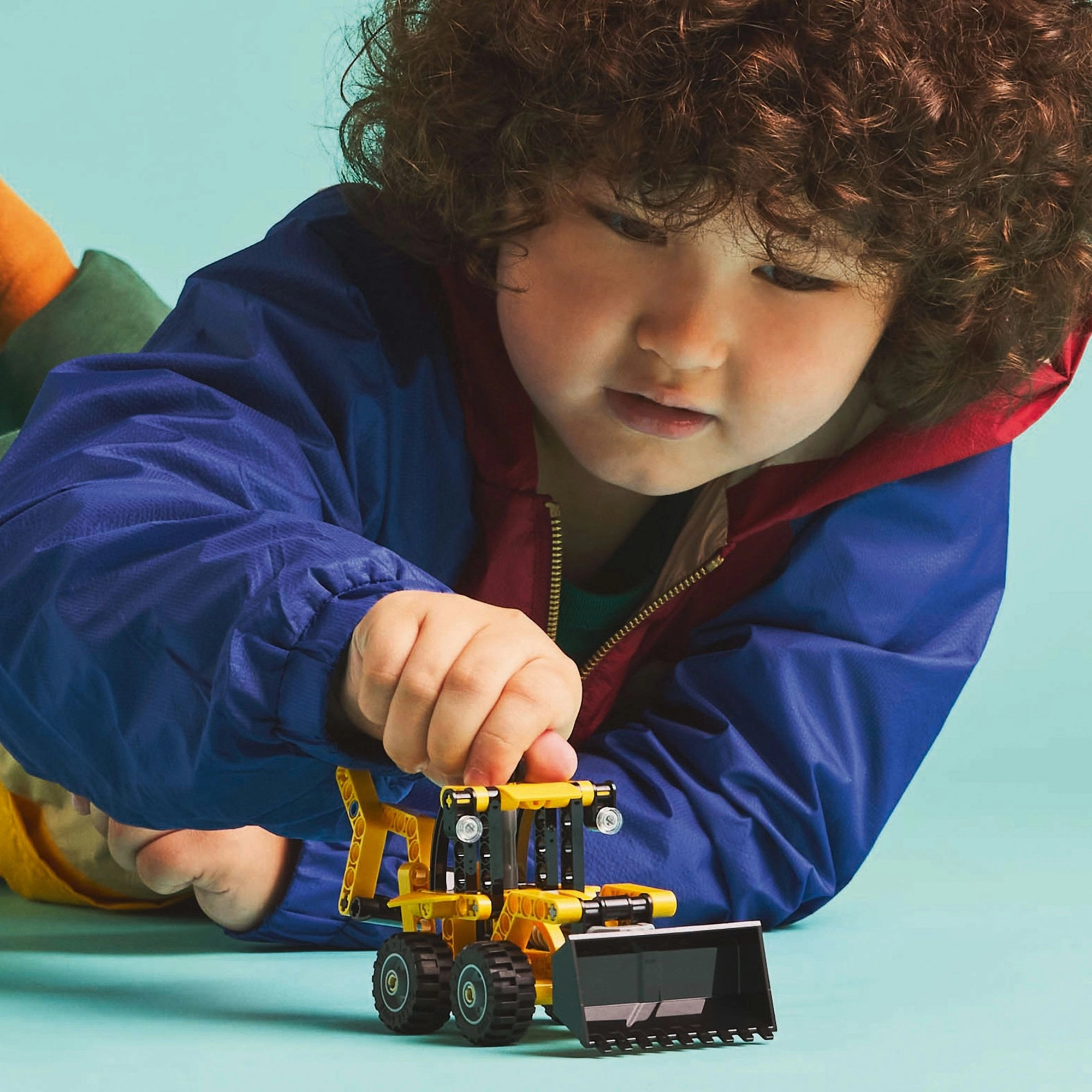 Lego Technic 42197 Backhoe Loader Buildable Playset for Ages 7 and Up