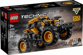 Lego Technic 42199 Monster Jam DIGatron Pull-Back Playset for Ages 7 