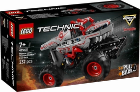 Lego Technic 42200 Monster Jam ThunderROARus Pull-Back Toy for Ages 7 
