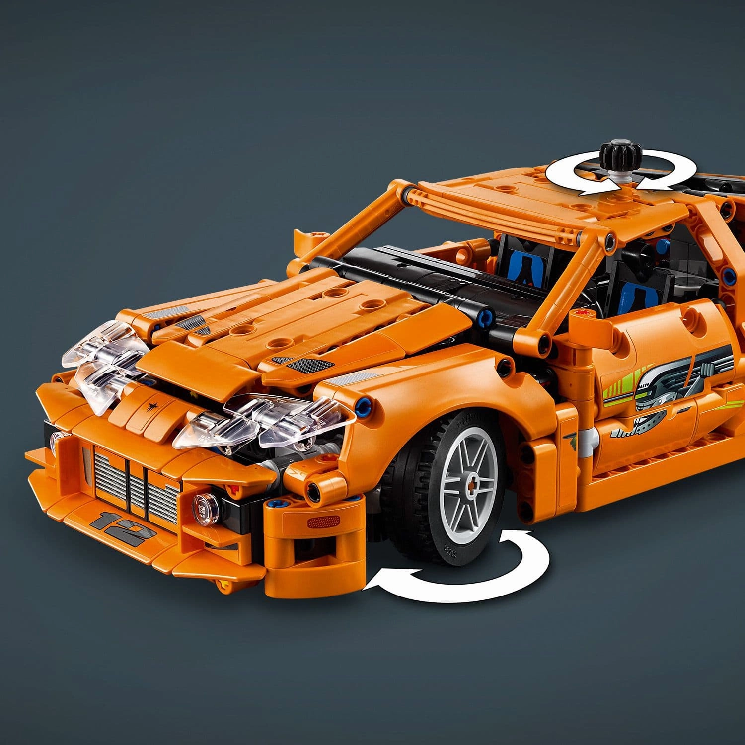 Lego Technic 42204 Fast & Furious Toyota Supra MK4 Playset for Ages 9 
