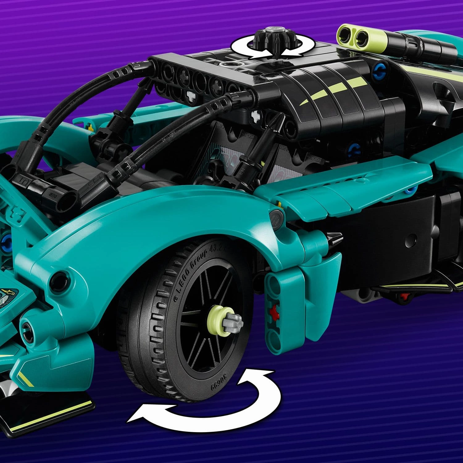 Lego Technic 42208 Aston Martin Valkyrie Building Set for Ages 9 & Up