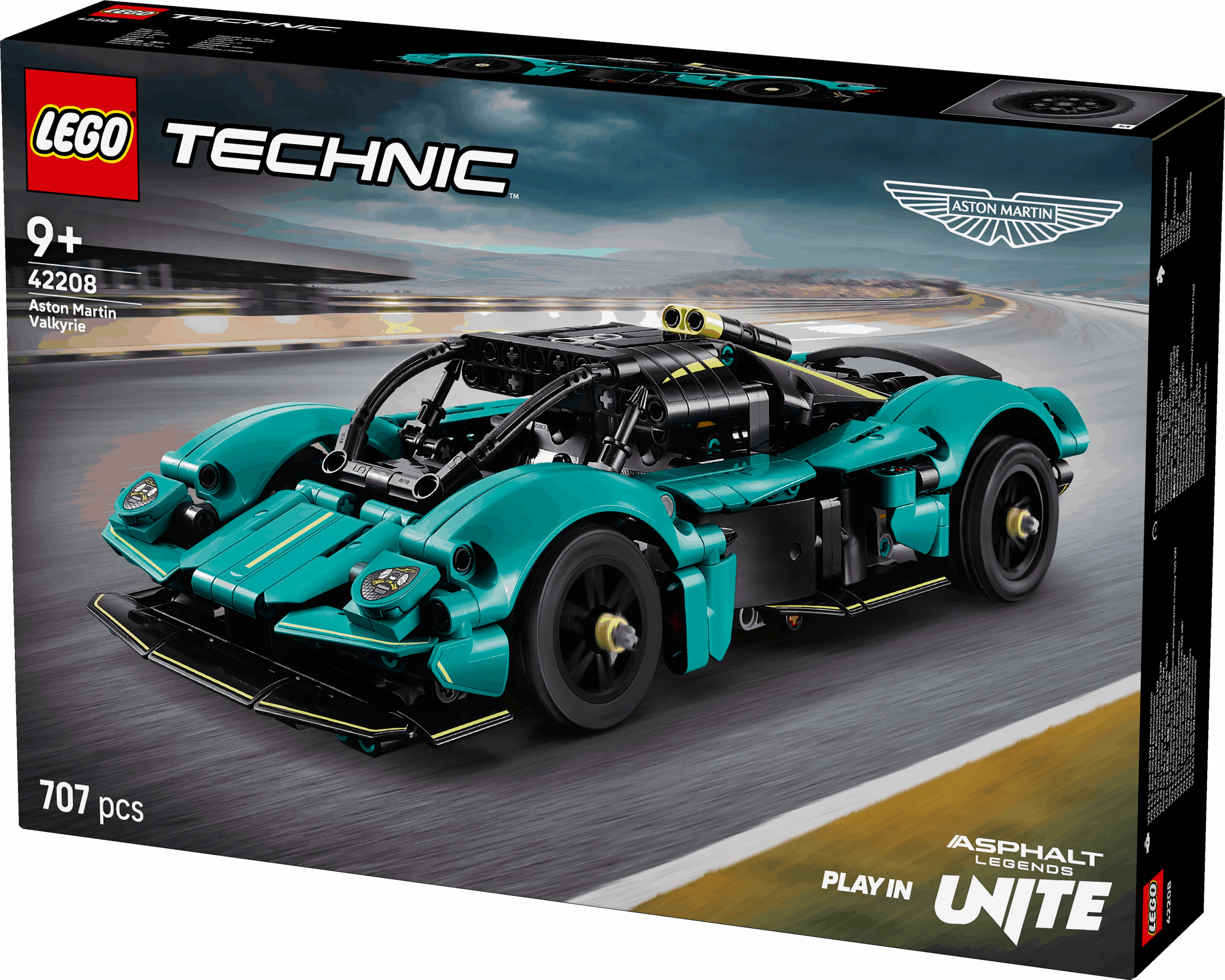Lego Technic 42208 Aston Martin Valkyrie Building Set for Ages 9 & Up