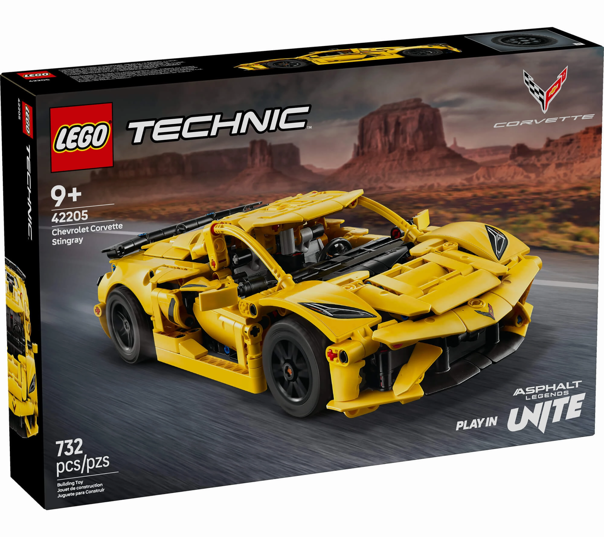 LEGO Technic Chevrolet Corvette Stingray 732-Piece Model Kit