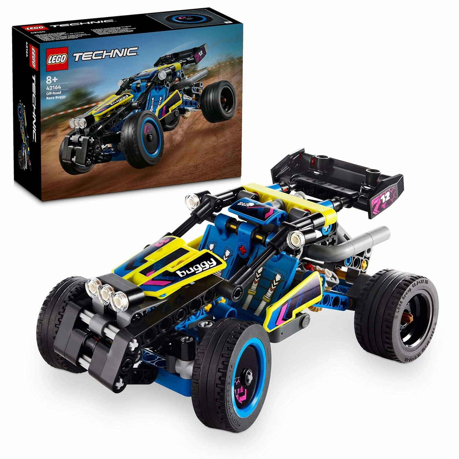 LEGO Technic Off-Road Race Buggy Car Building Kit for Ages 8 